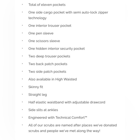 FIGS Yola Skinny Scrub Pants - Light Blue Drawstring Pants - Picture 2 of 12